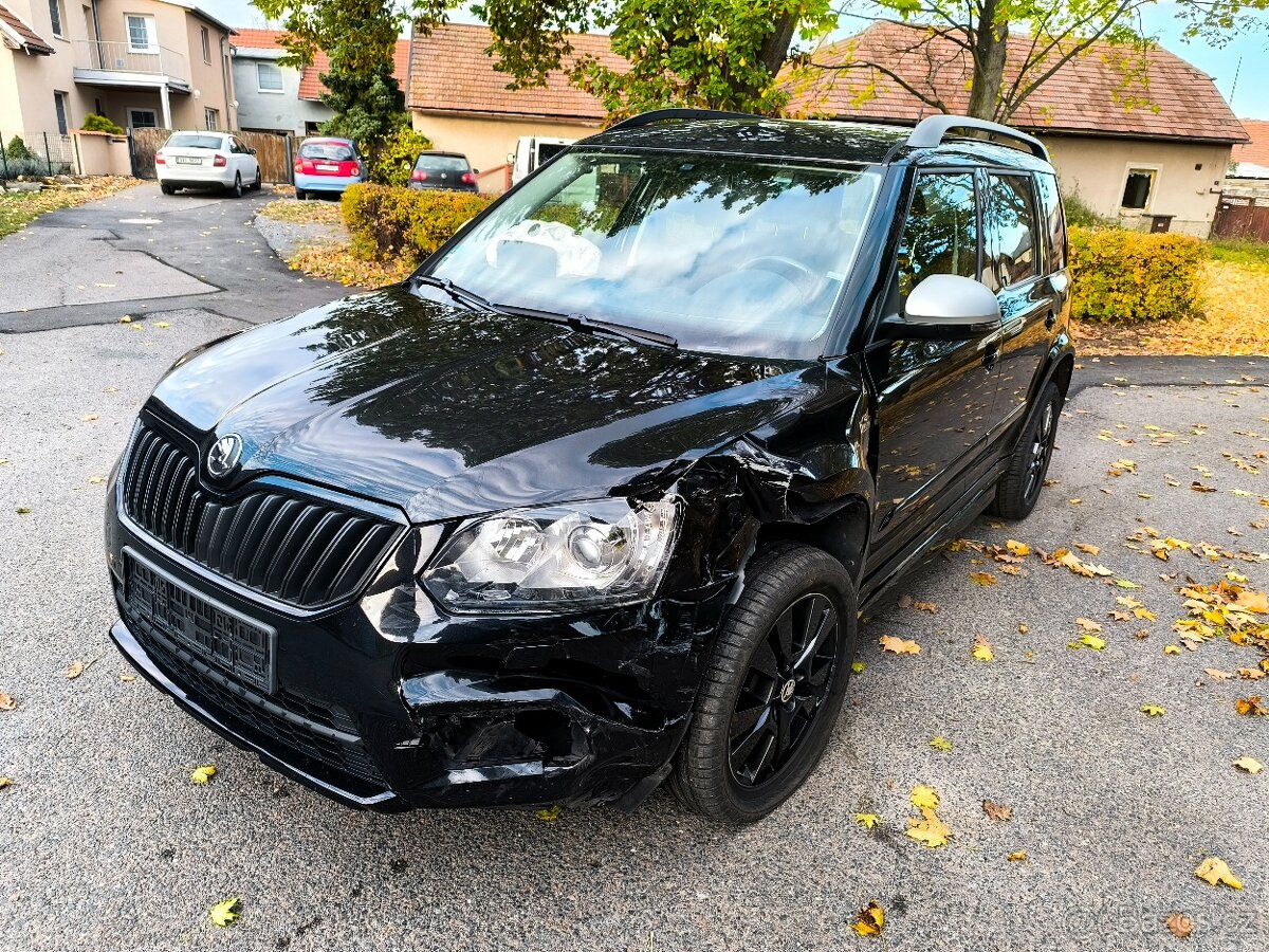 Škoda yeti Monte Carlo, 1.4tsi 90kw, r.v: 10/2014, 144 Tkm.