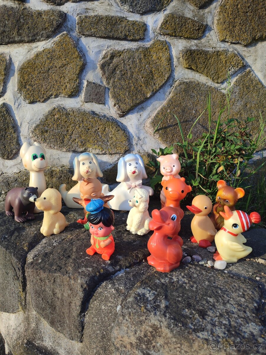 Retro gumové hračky 2.