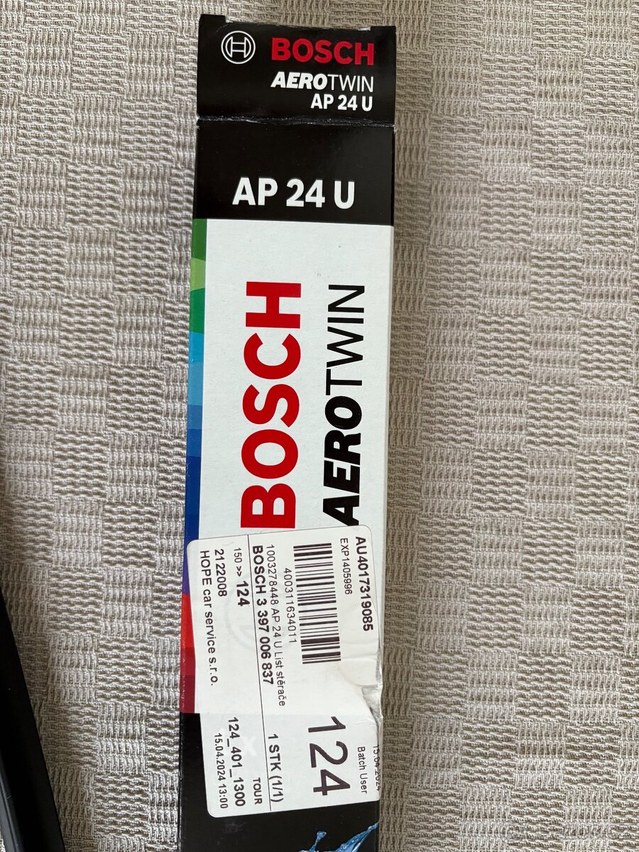 Stěrač Bosch Aerotwin AP24U – nový