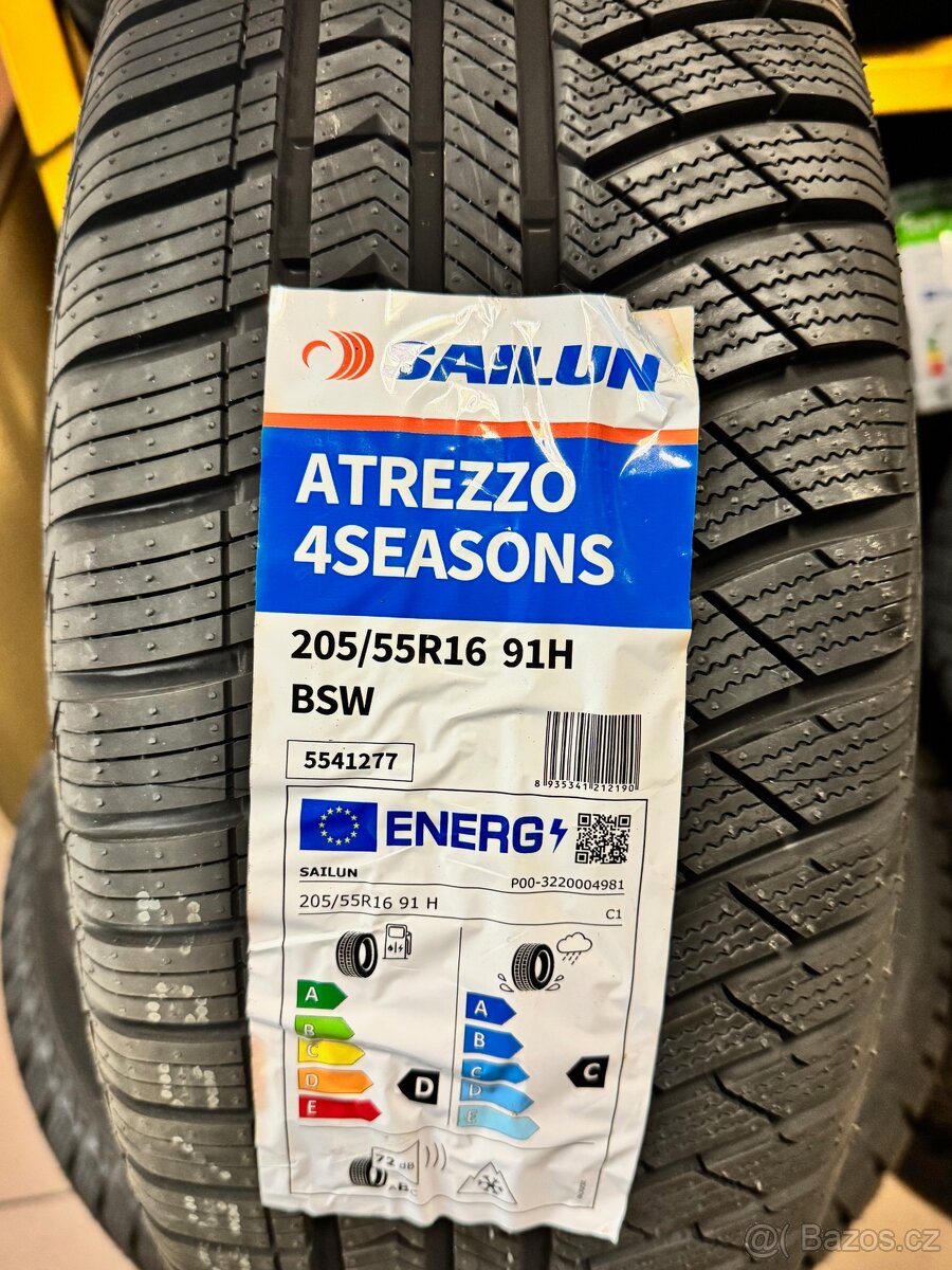 205/55/16 nové celoroční Sailun 4ks