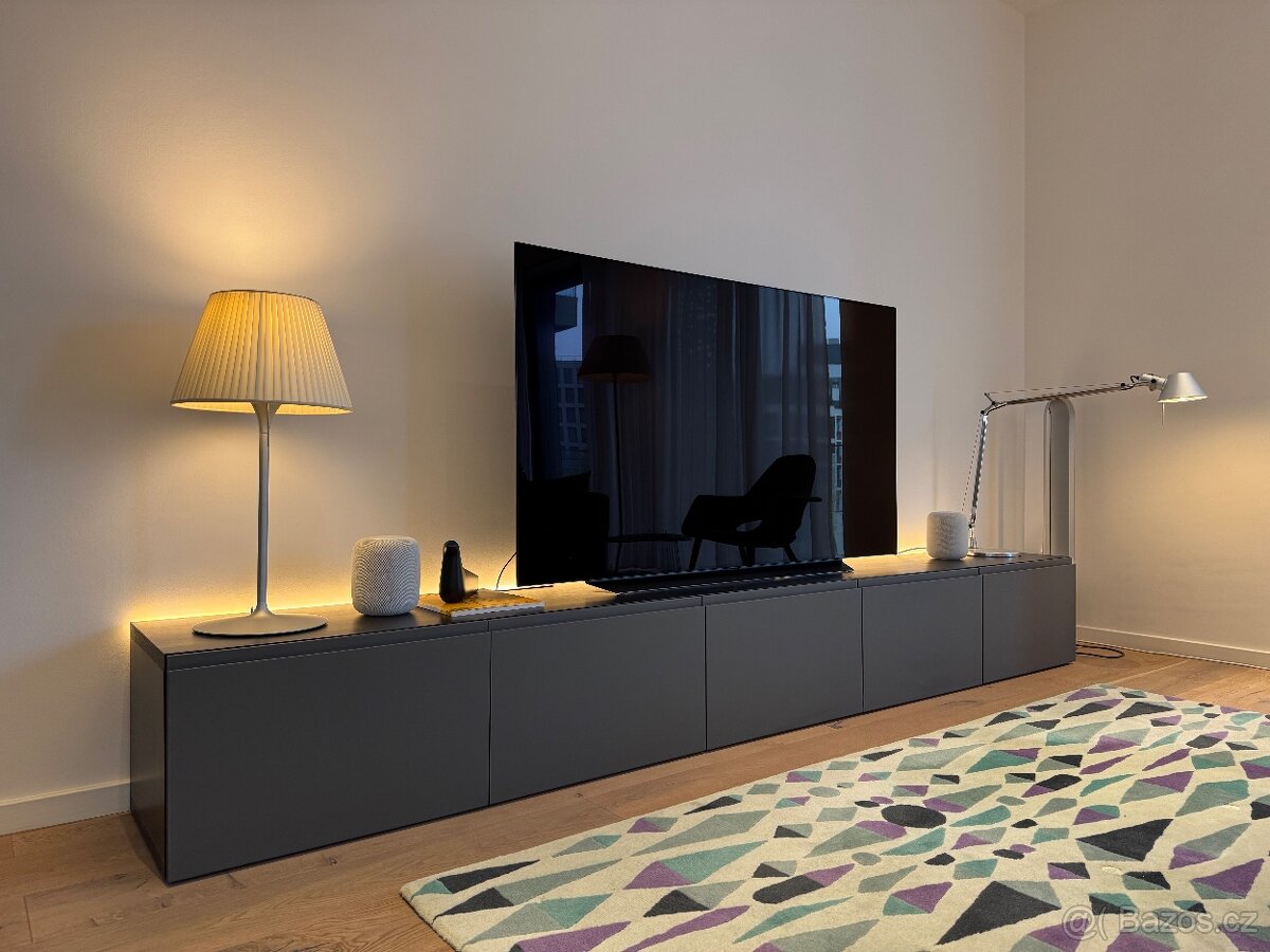 TV police IKEA BESTA – 3 metry (180 cm + 120 cm)