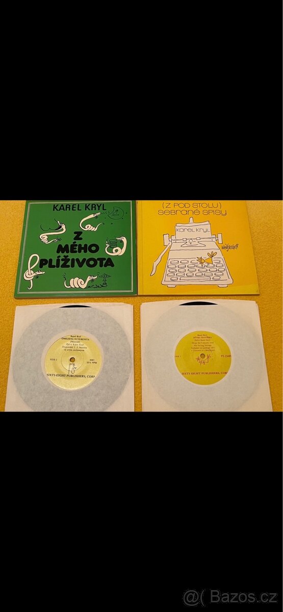 Karel Kryl - Z mého plíživota, Z (pod stolu) sebrané spisy