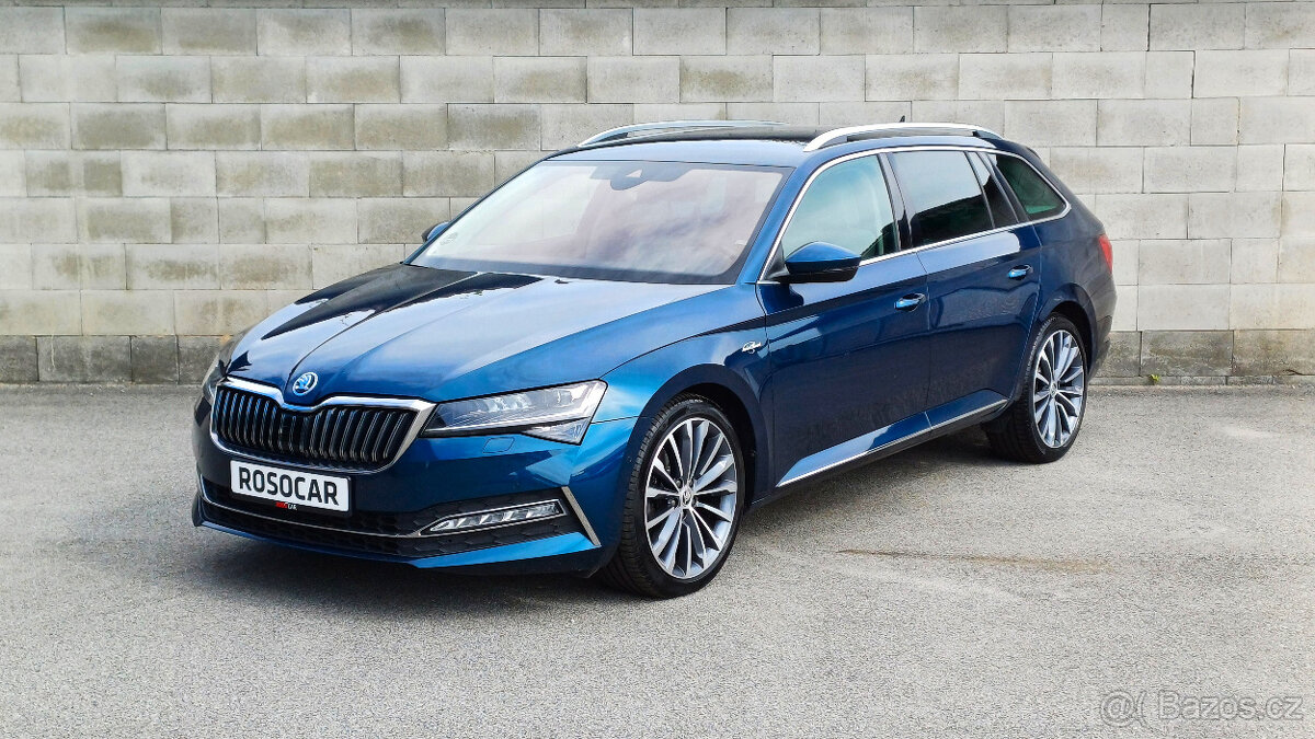 Superb combi L&K 2.0TDI 140kW 4x4-WEBASTO-TZ-ČR-NEHAV-DPH