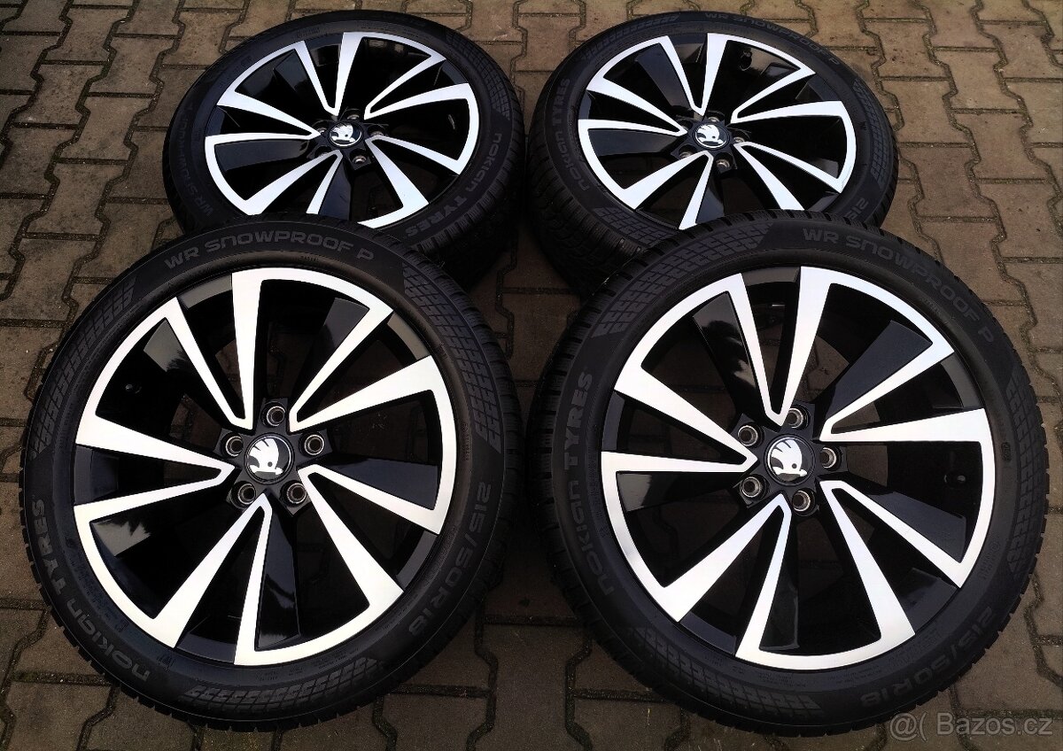 Alu kola originál Volkswagen T-Roc, Škoda Karoq 5x112 R18