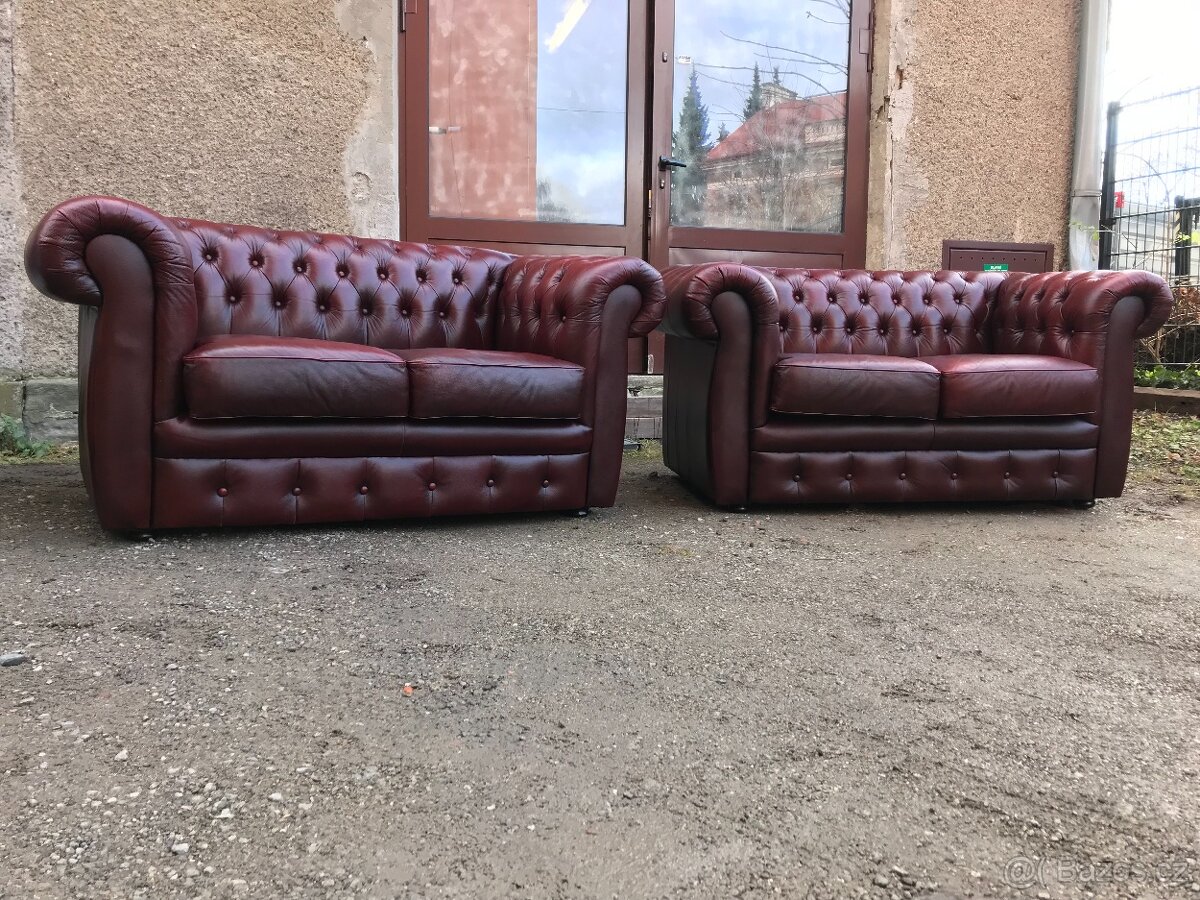 Chesterfield v zánovním stavu