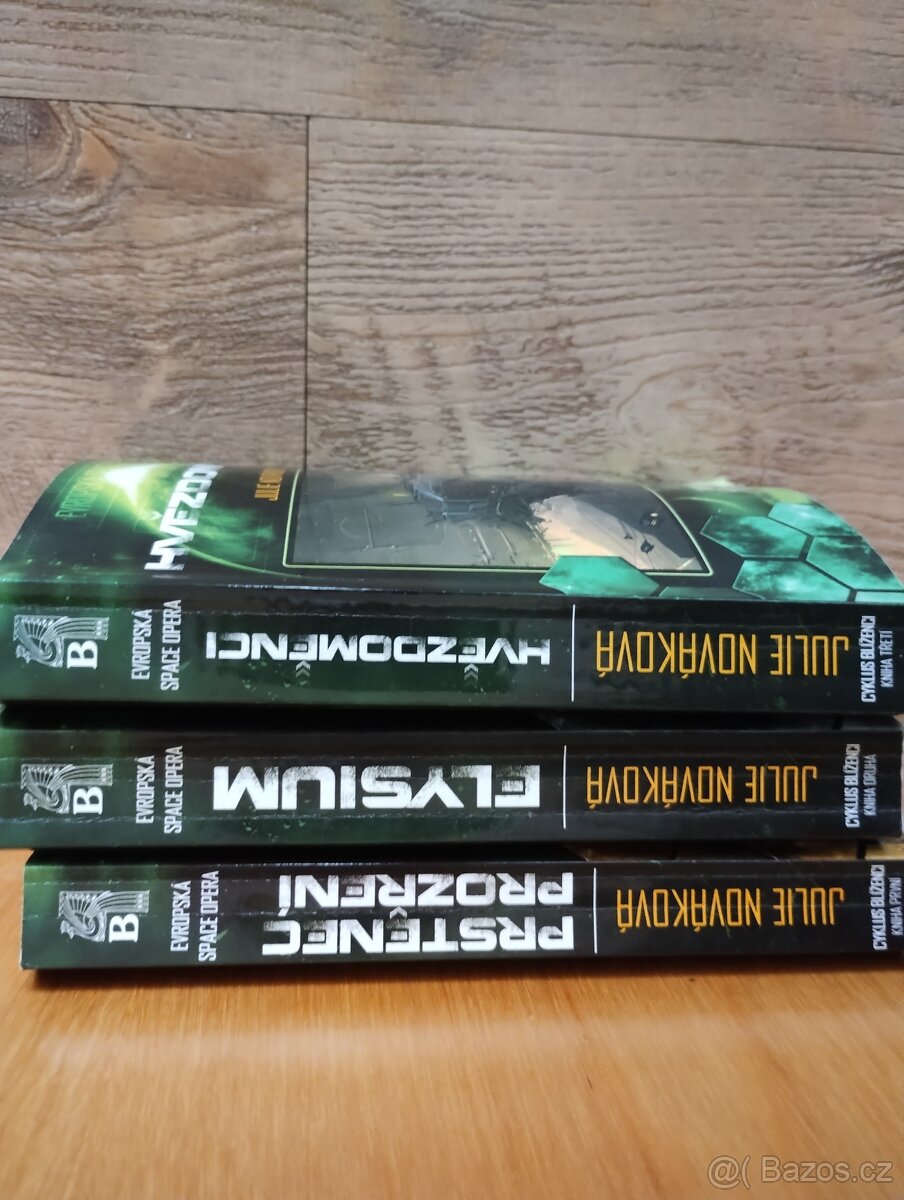 J. Nováková - cyklus Blíženci 3 knihy