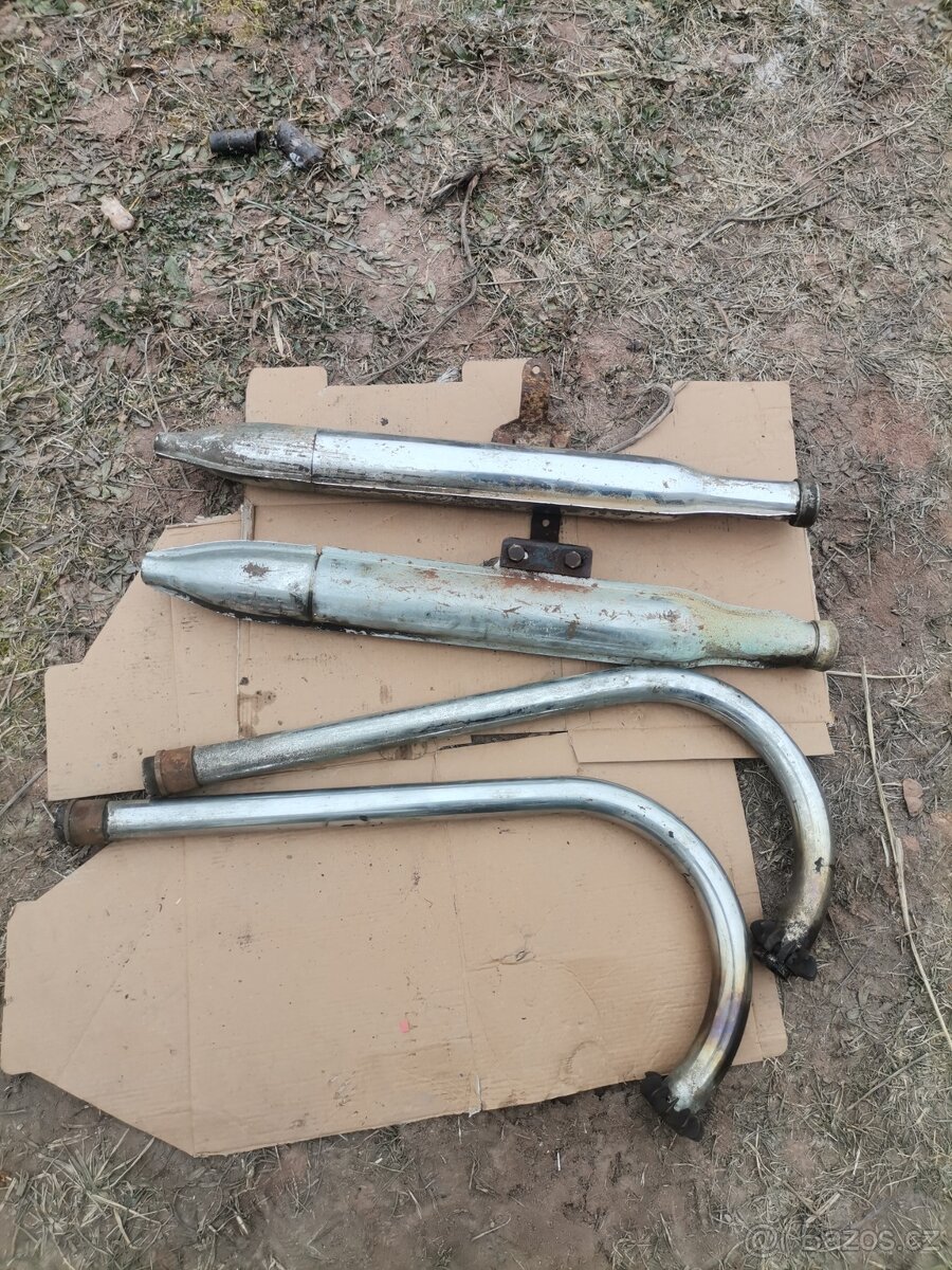 Jawa výfuky kyvacka