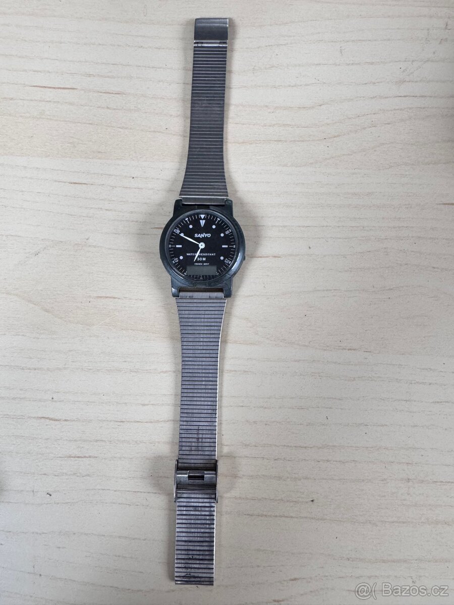 Vintage hodinky SANYO