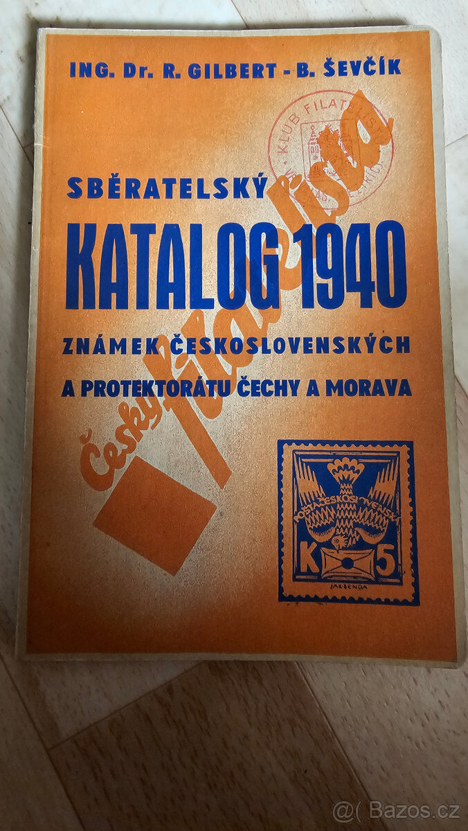 Katalog známek 1940