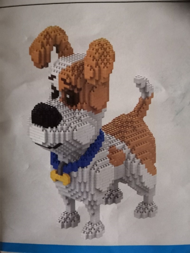 Stavebnice Pes, kompatibilní s LEGO