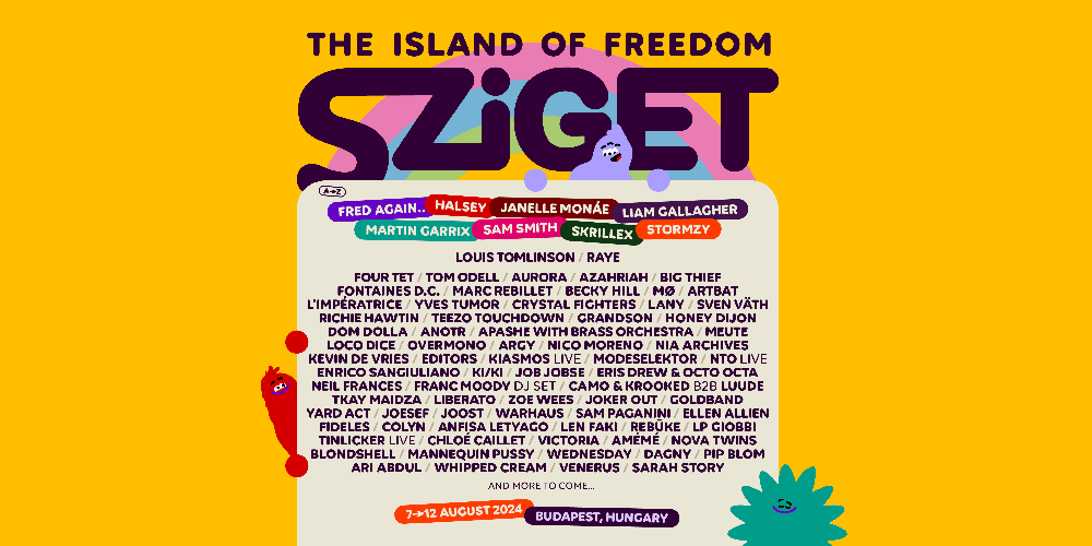 21&U vstupenska/lístek na Sziget festival 2024