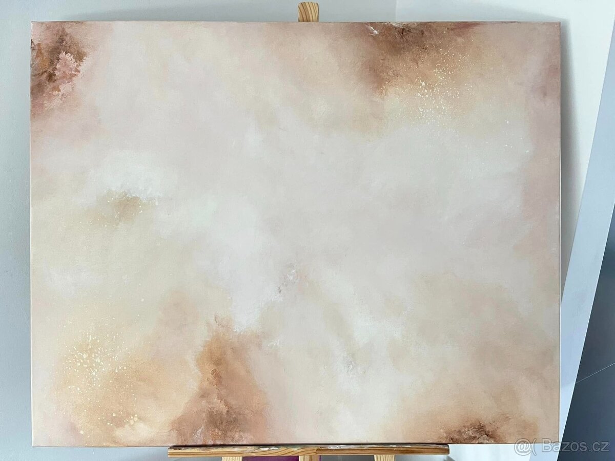 Abstraktní obraz Sucho 100x80cm