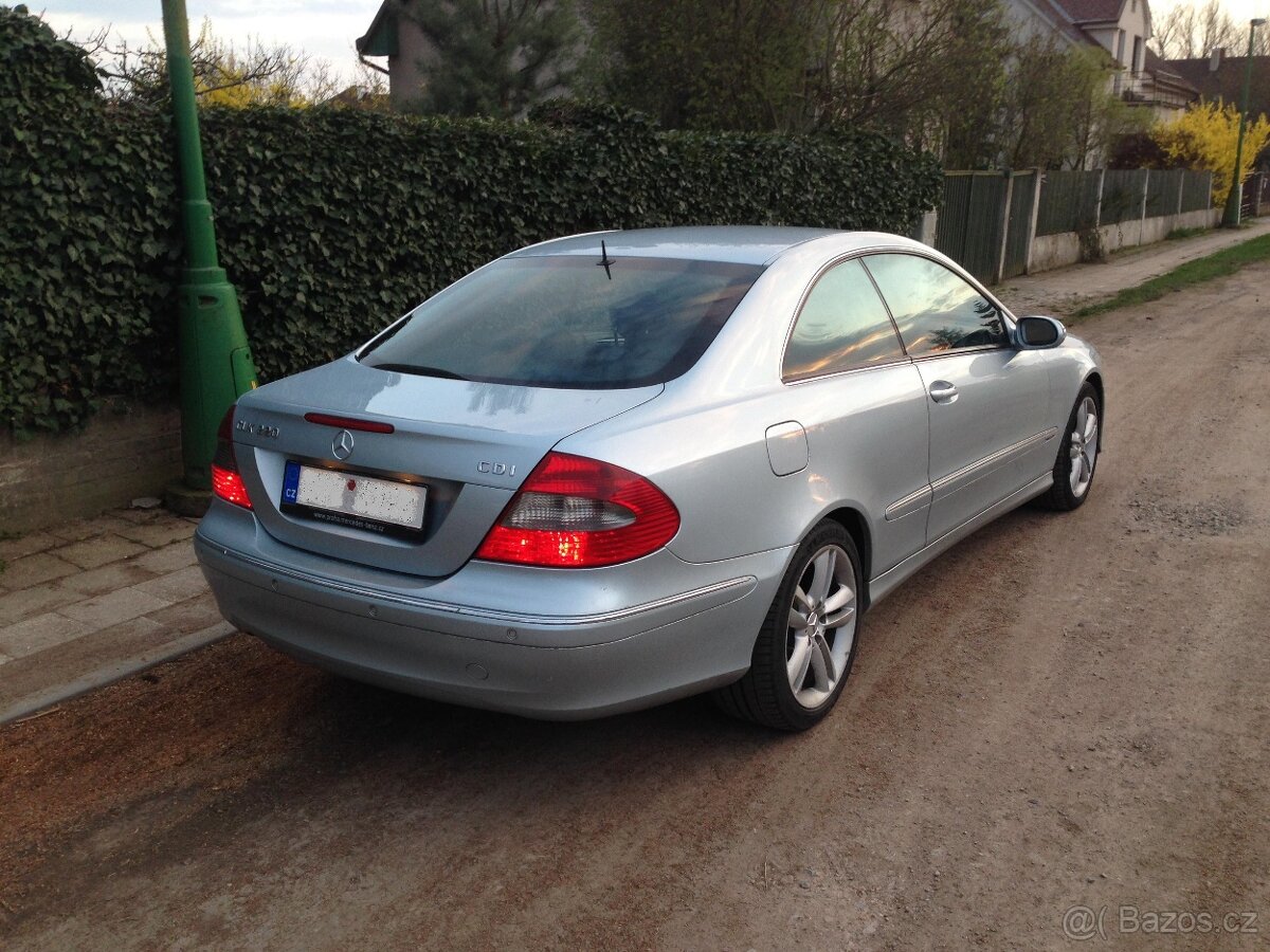 MB CLK 220CDI,W209 FACELIFT, 2006, NOVÉ V ČR.