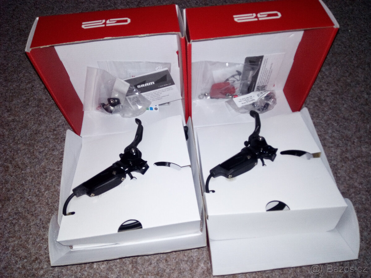 Nové brzdy SRAM G2 Ultimate Carbon, 4 písty