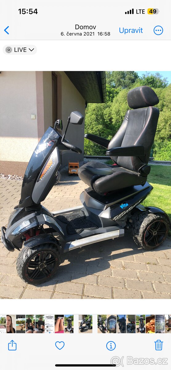Elektricky skutr Vita x