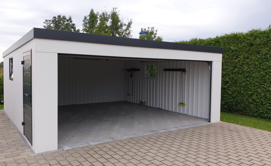 Dvojgaráž, sklad, dílna - prostor bez přepážky cca 30m2