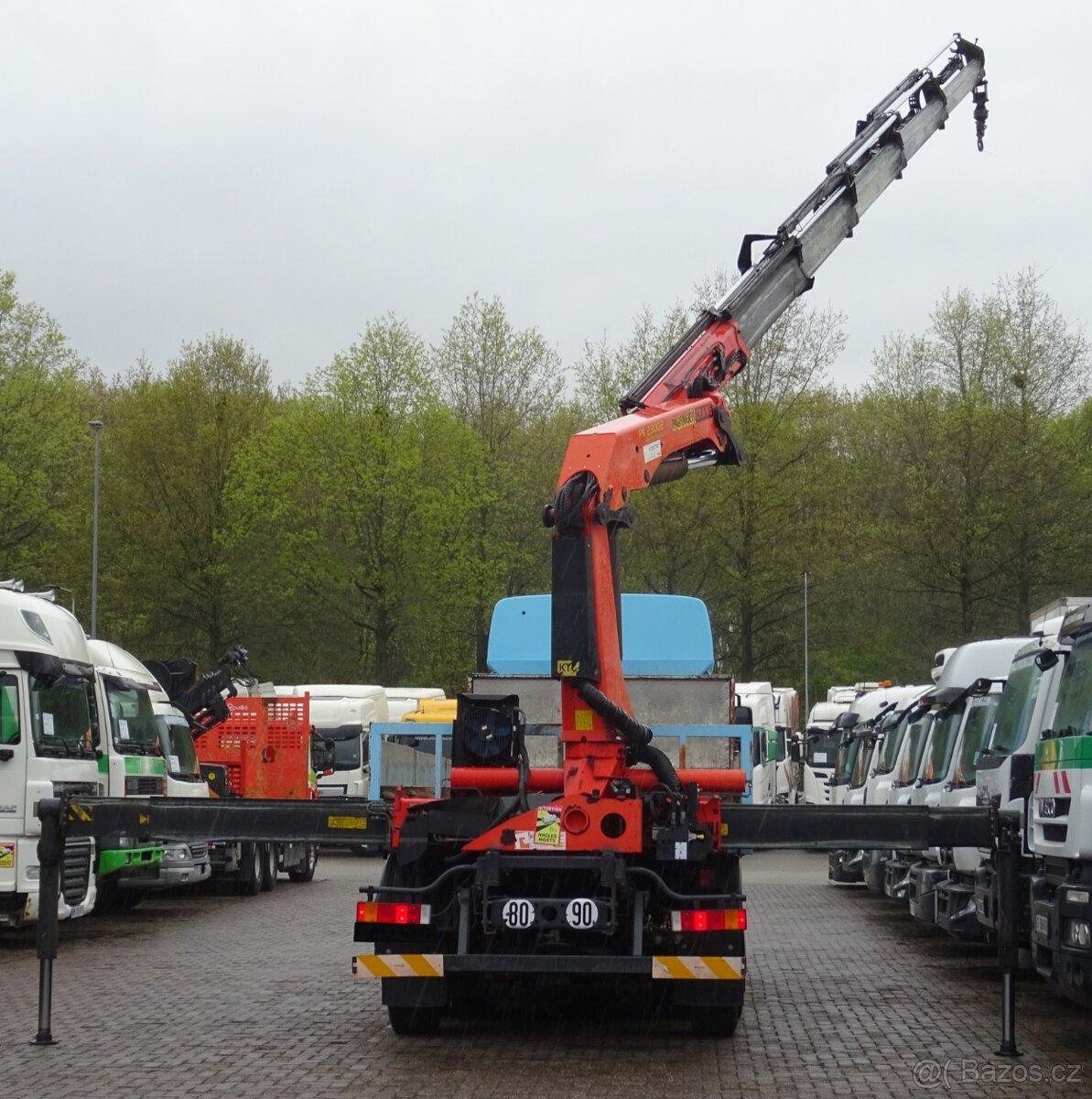 Hydraulická ruka PALFINGER PK 23002 D, r. 2007, rádio