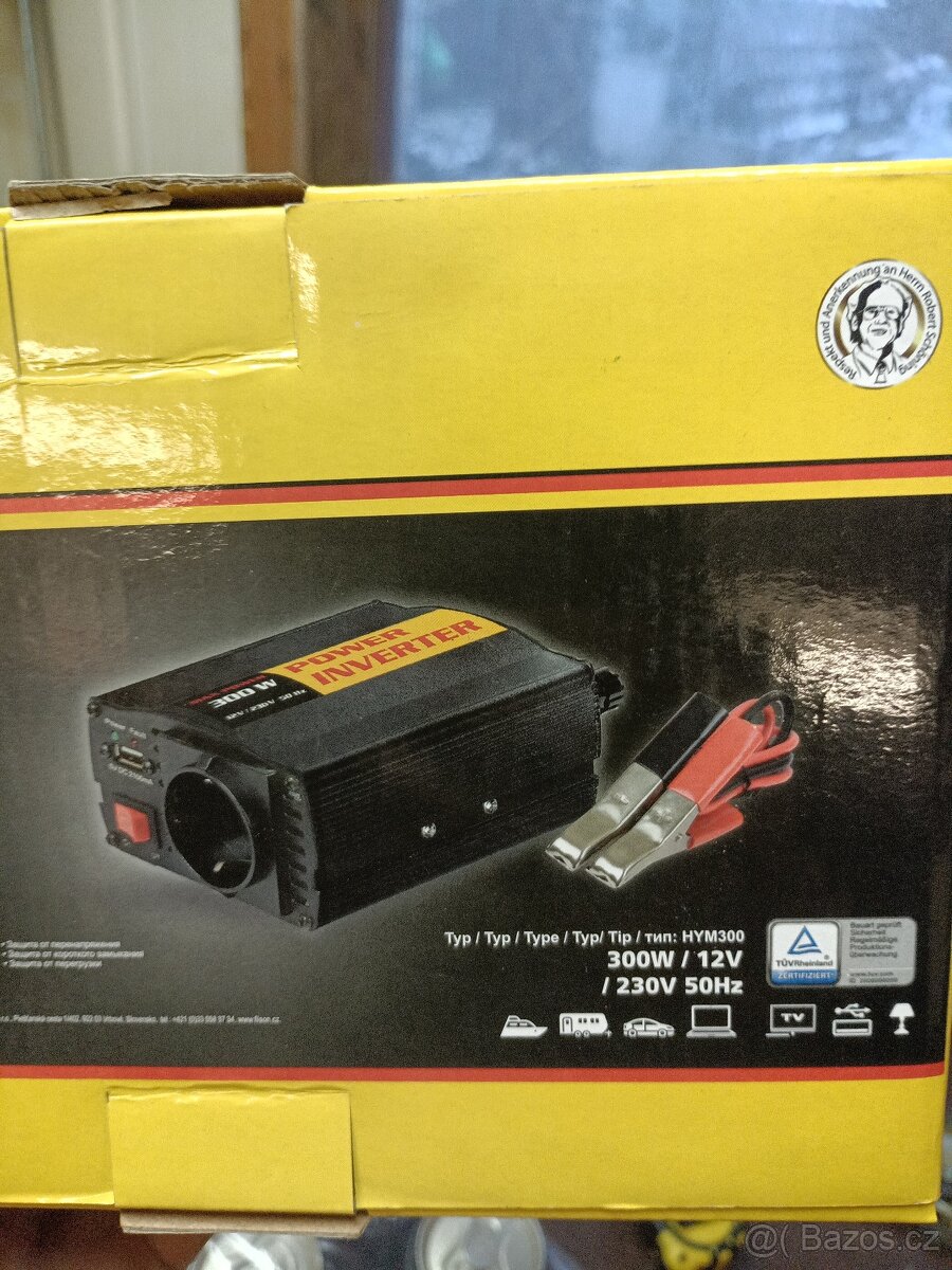 Měnič napětí 300w
