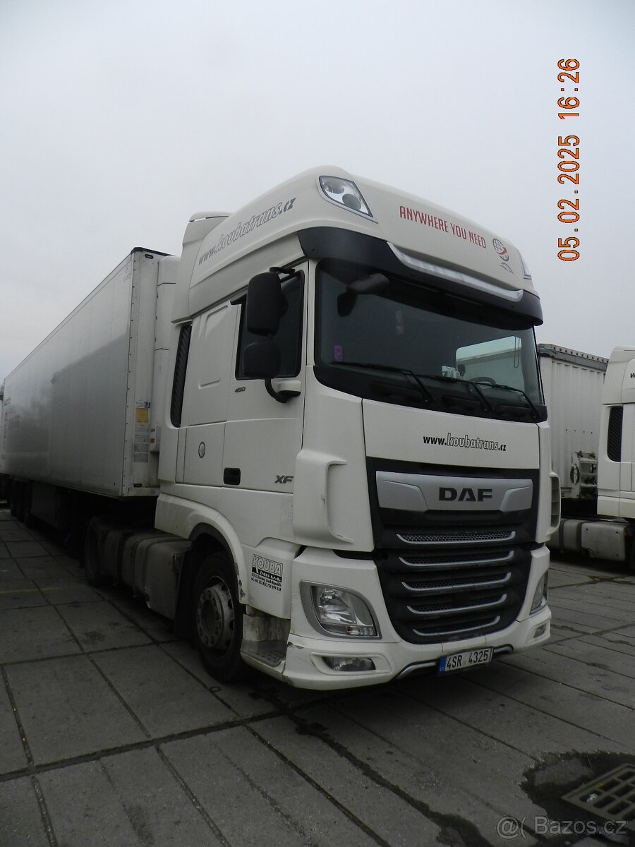 Prodám tahač DAF XF 480 r.v 6/2019 najeto 807000Km