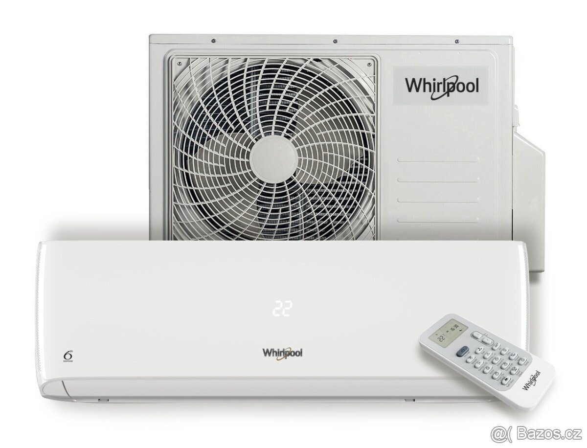 Prodám klimatizaci Whirlpool SPICR 312WF 3,5 kW s wifi