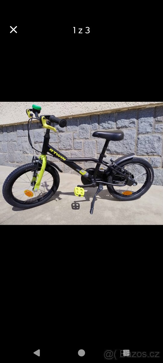 DĚTSKÉ KOLO BTWIN VELIKOST 16