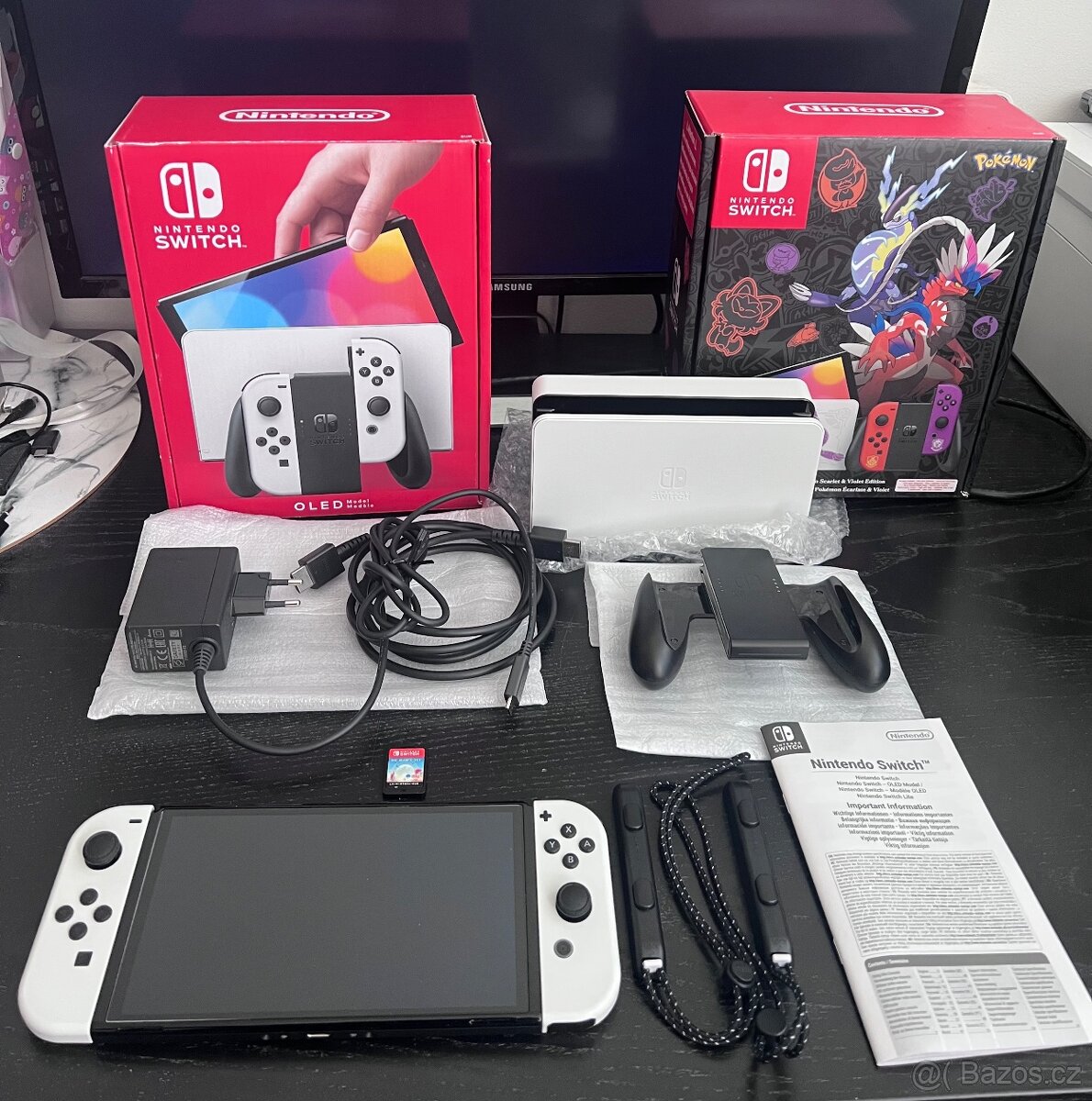 Nintendo Switch OLED super stav + hra No Man’s Sky
