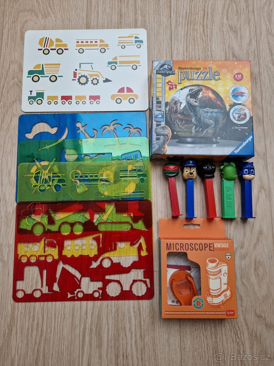Prázdninová sada pro kluka/hračky