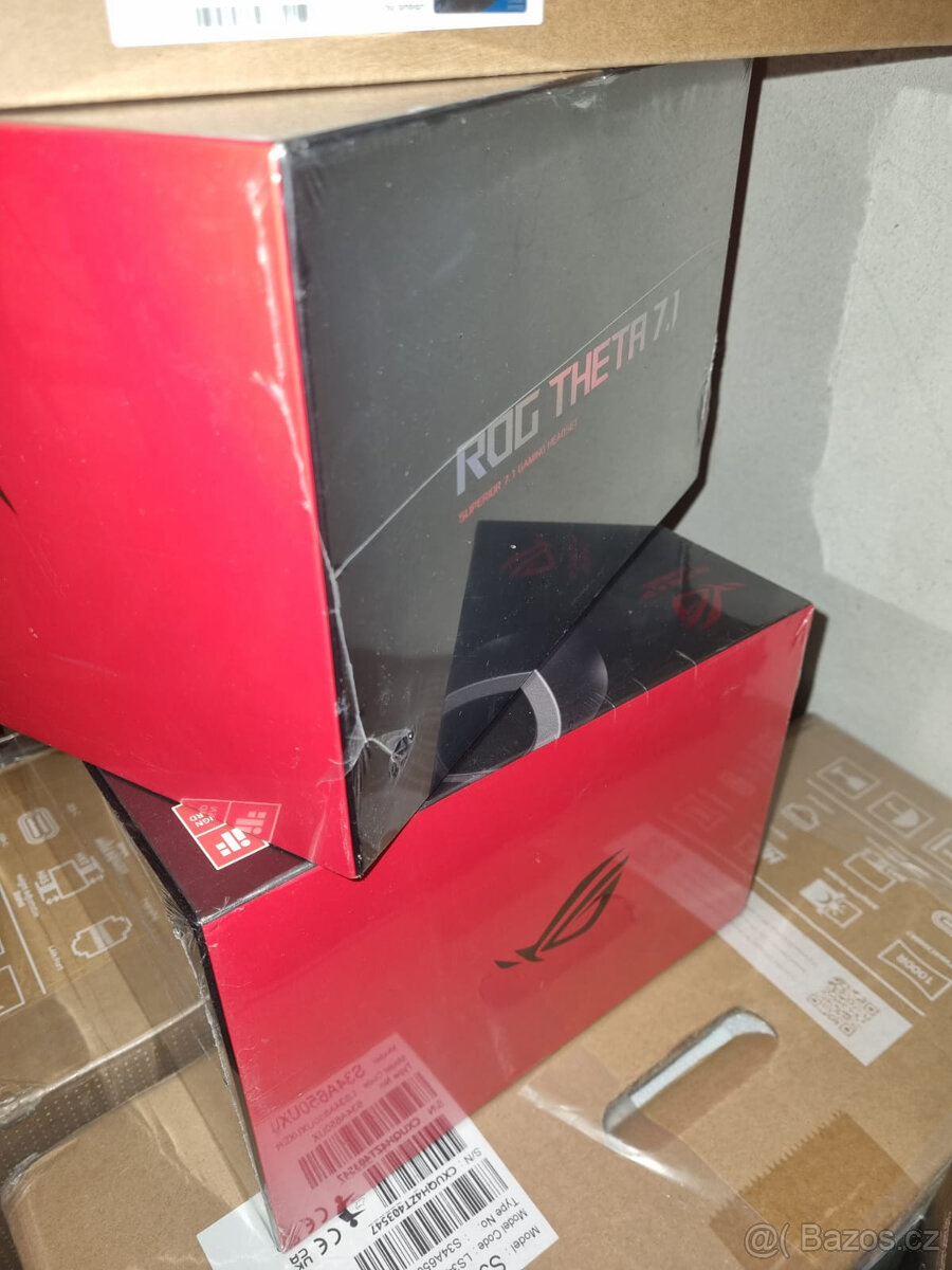ASUS ROG Theta 7.1, černá
