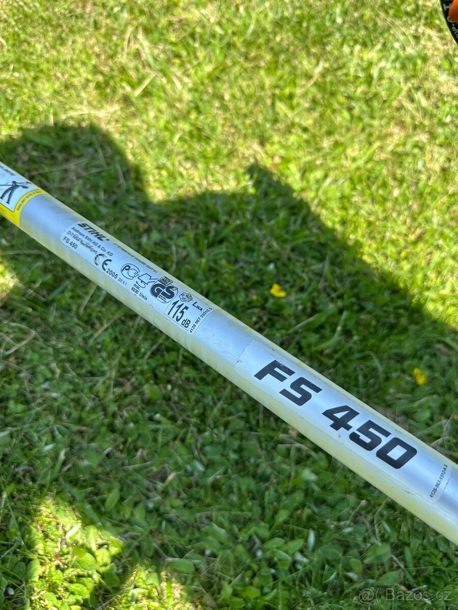 Profesionální křovinořez stihl fs450