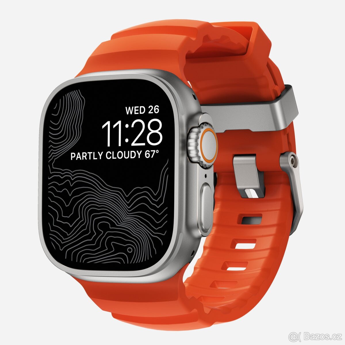 Apple watch Nomad Rocky Point Band Magma/Natural, limited