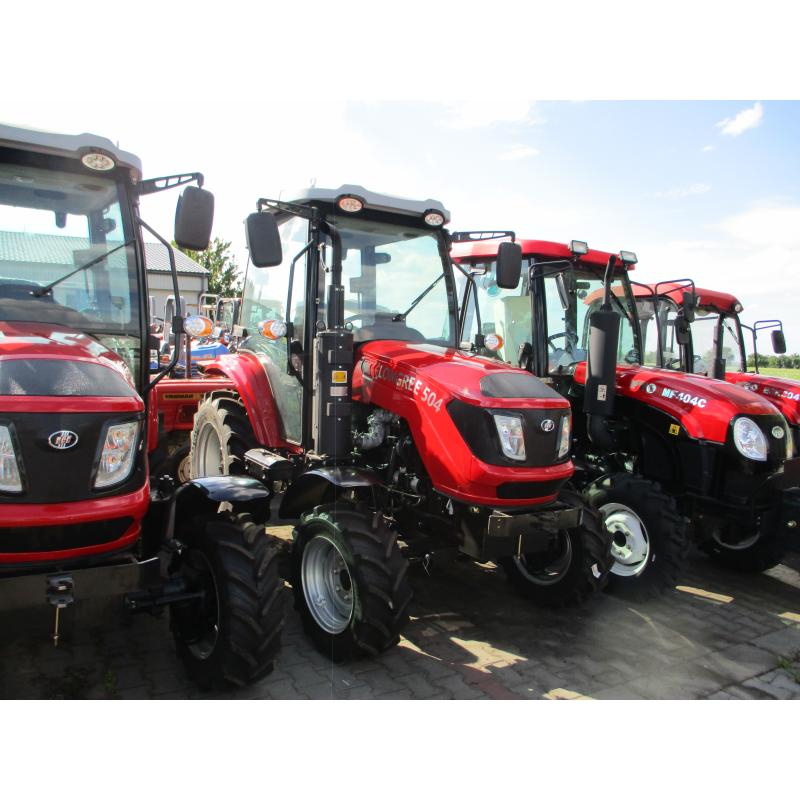 Malotraktor Longree 504 s kabinou a klimatizací