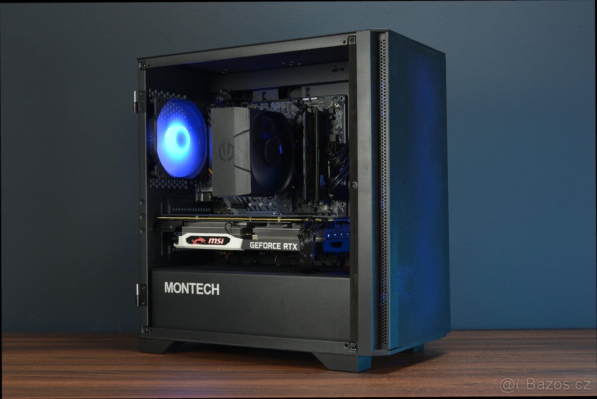 Herní PC RTX 2070 - Ryzen 5 4600G - 2,25TB