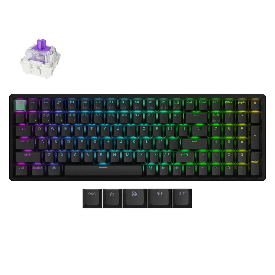 Klávesnice KEYCHRON K4 HE, herní, mechanická, magnetická
