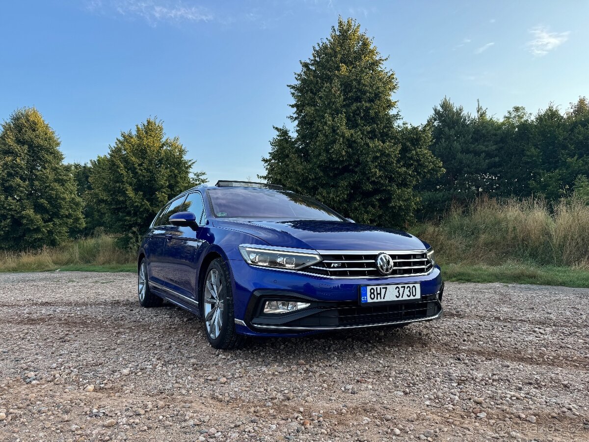VW Passat R-Line B8 – 140 kw — 2.0 Tsi — Lapitz Blue — DSG