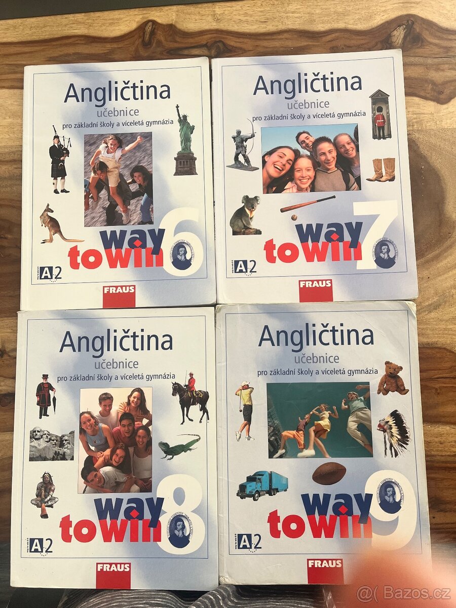 prodám učebnice angličtiny