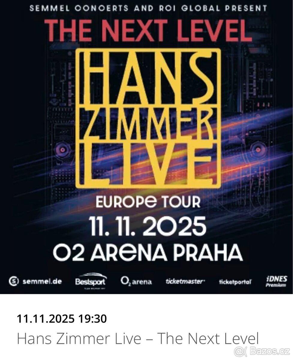 Hans Zimmer Live – The Next Level VIP
