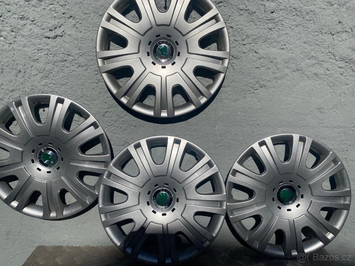 Poklice 15” škoda vw