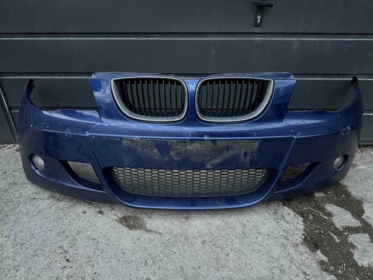 BMW E87 M-Paket přední nárazník modry