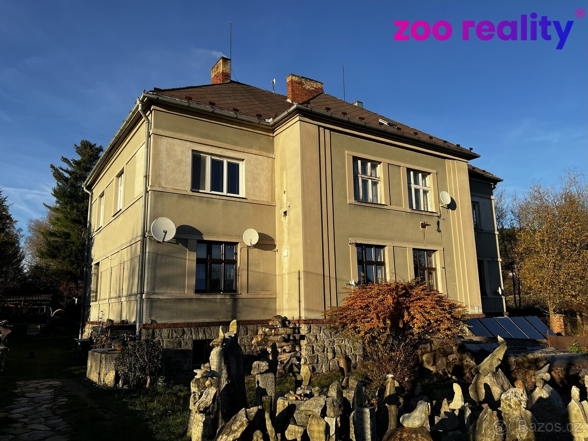 Prodej, byt 2+1, 110 m2, zahrada 1305 m2, Horní Dvořiště