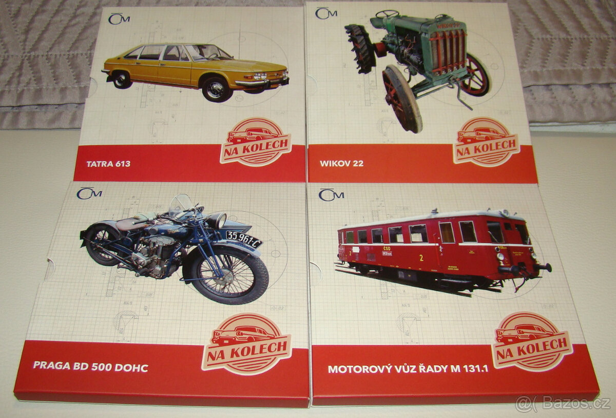 Sada 4 mincí ze série Na kolech 2025