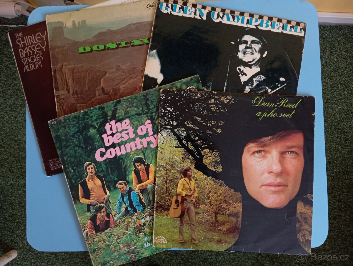 Prodej 5 ks LP desek