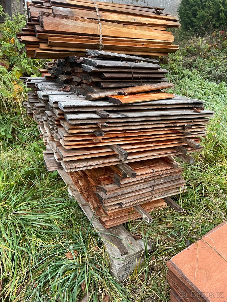 Modřínový šindel