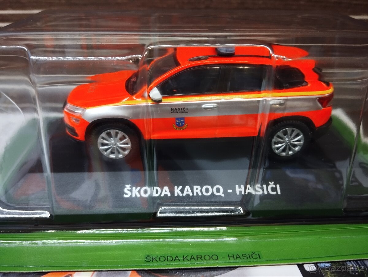 Škoda KAROQ Hasiči 1:43 Deagostini