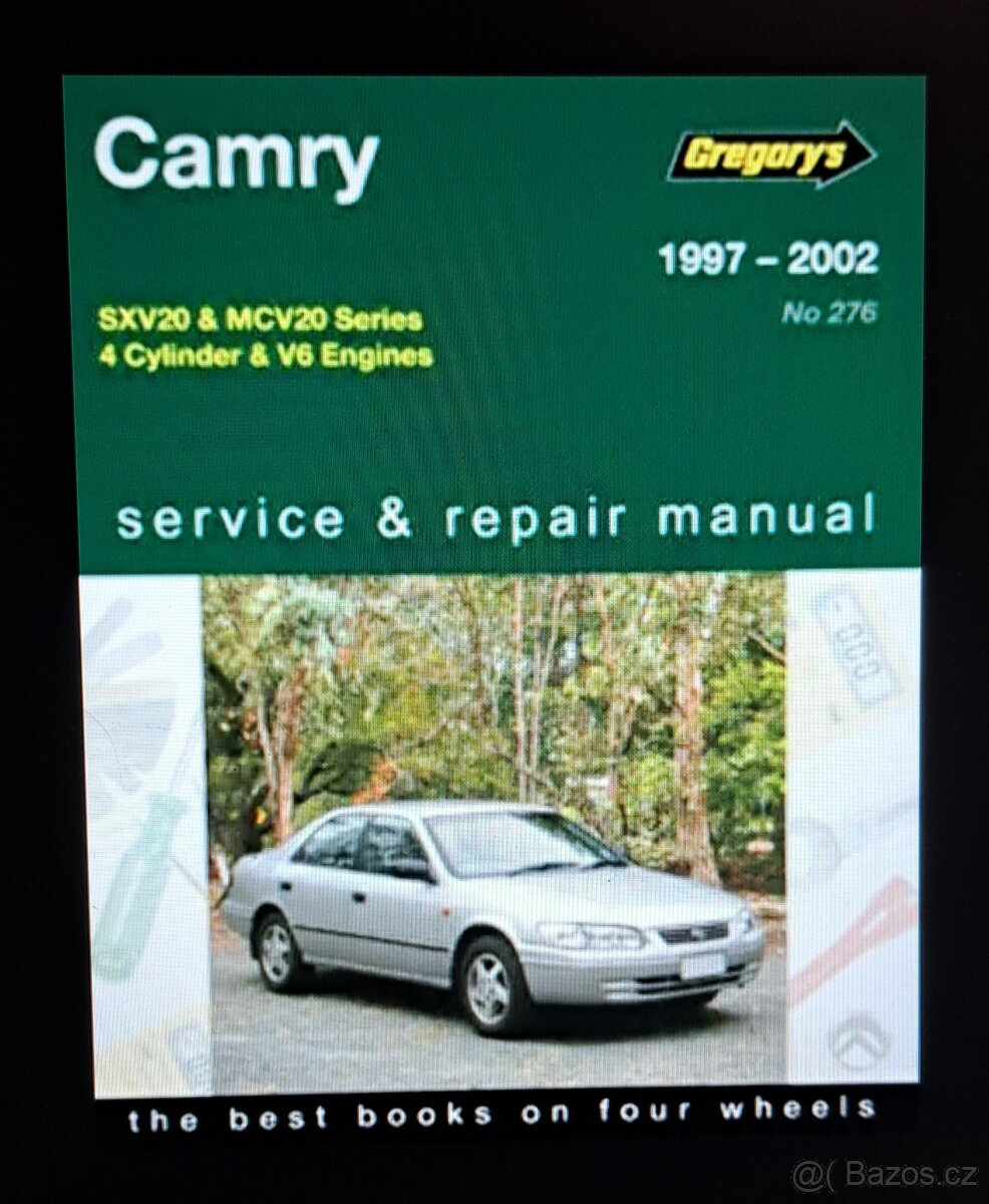 Toyota Camry (R4,V6) 1997-2002-opravárenský manuál