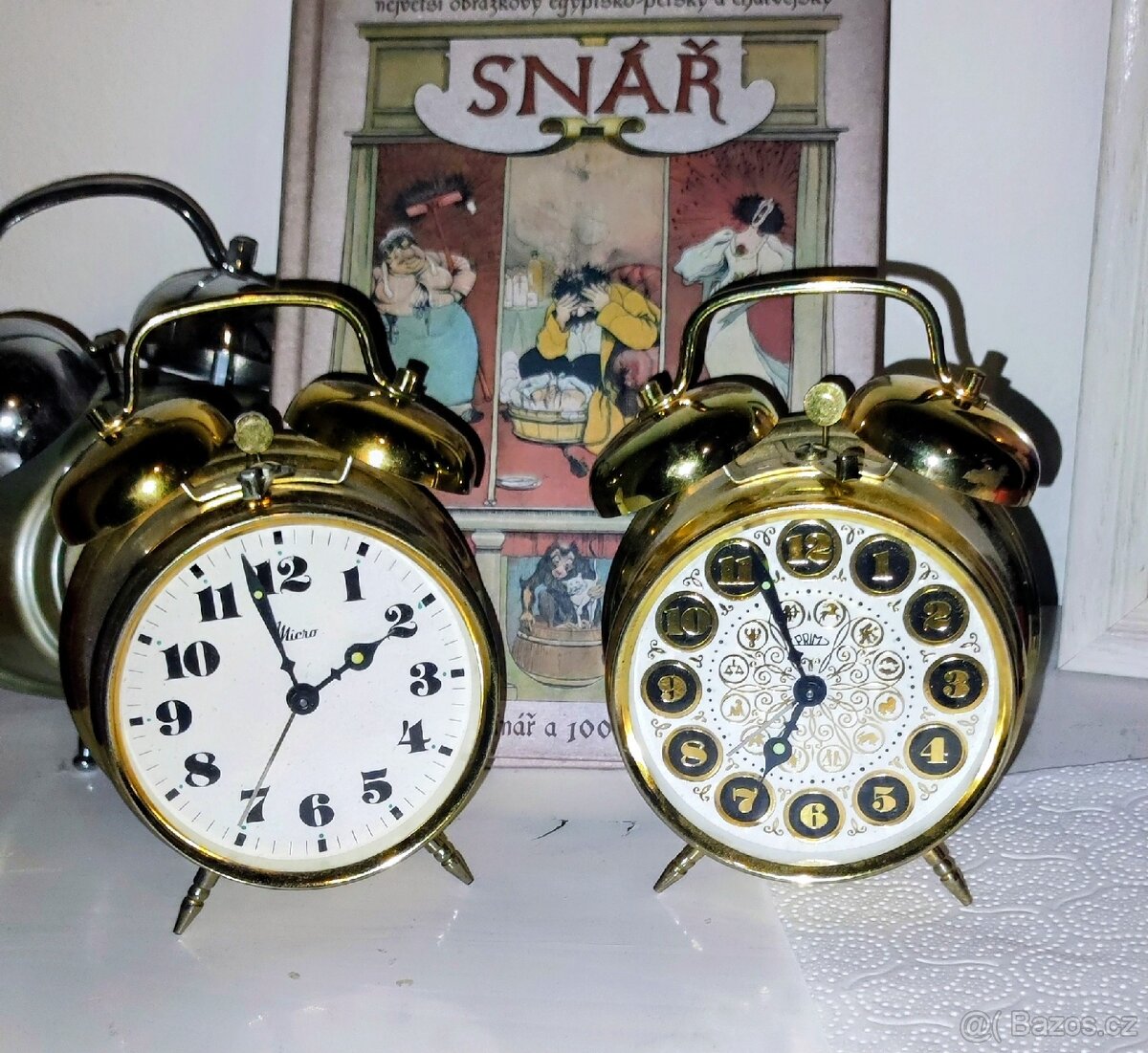 Retro mechanické budíky