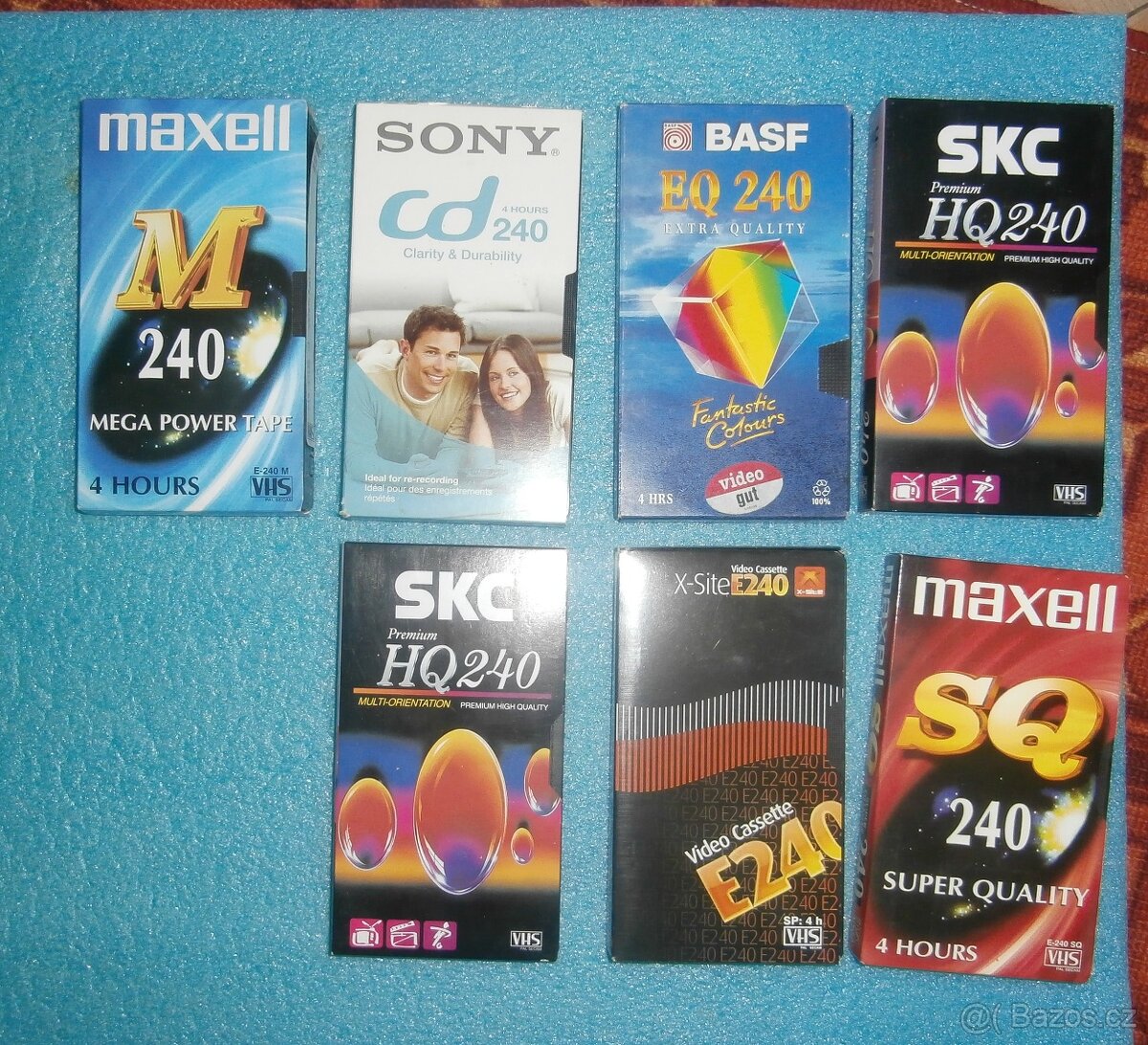 NAHRANÉ STARE VHS KAZETY