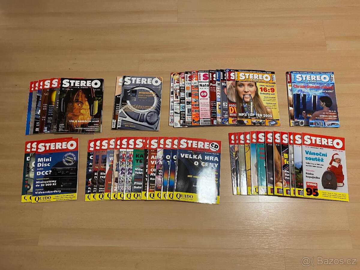 Časopisy Stereo a video