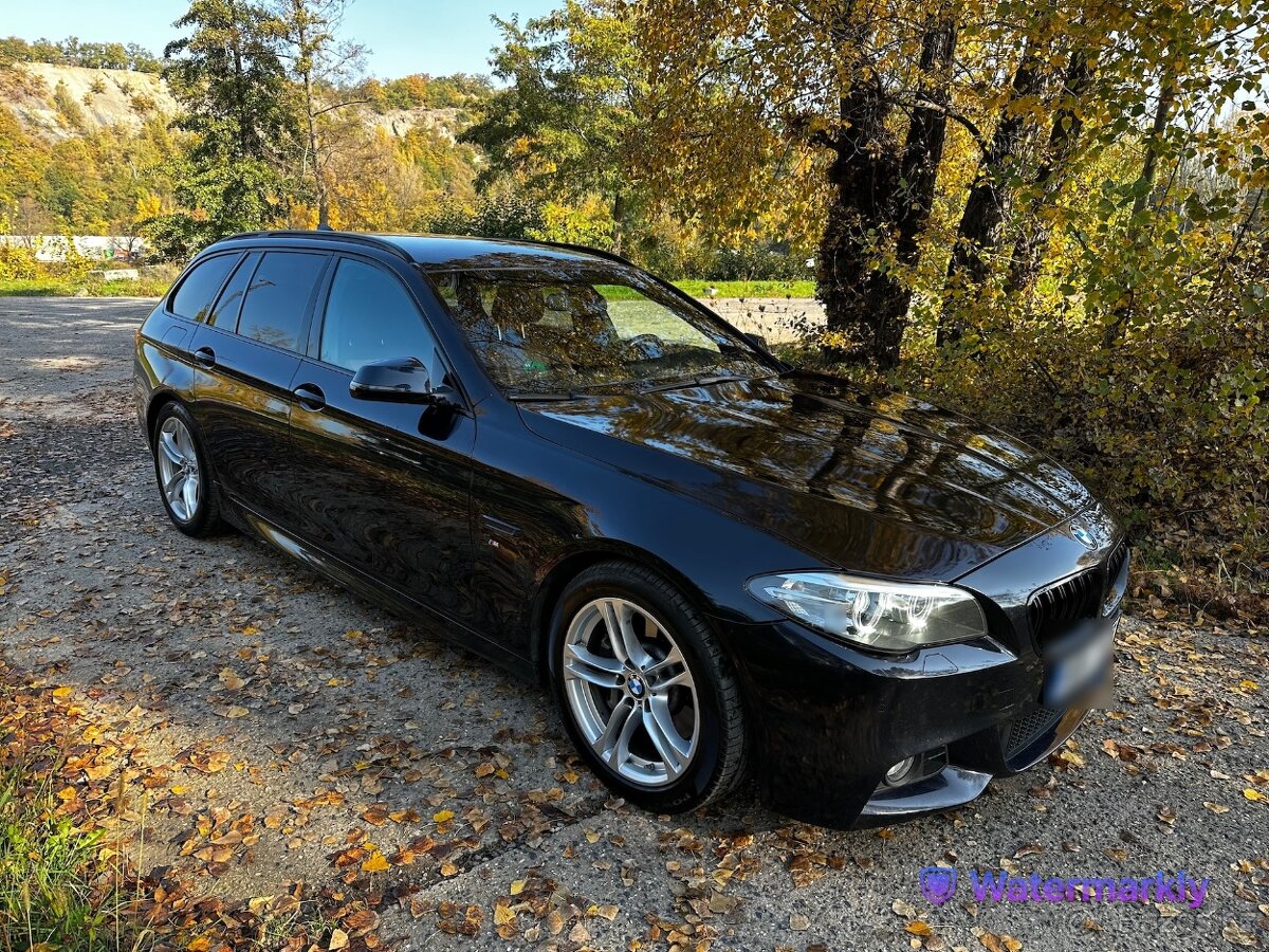 BMW 530D, 2014,190 kW, F11 Touring M-sport, Carbon Schwarz