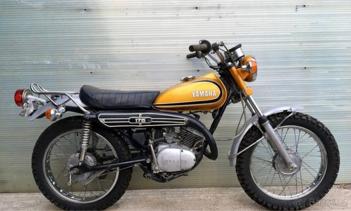 Yamaha 175 DT rok v 1973