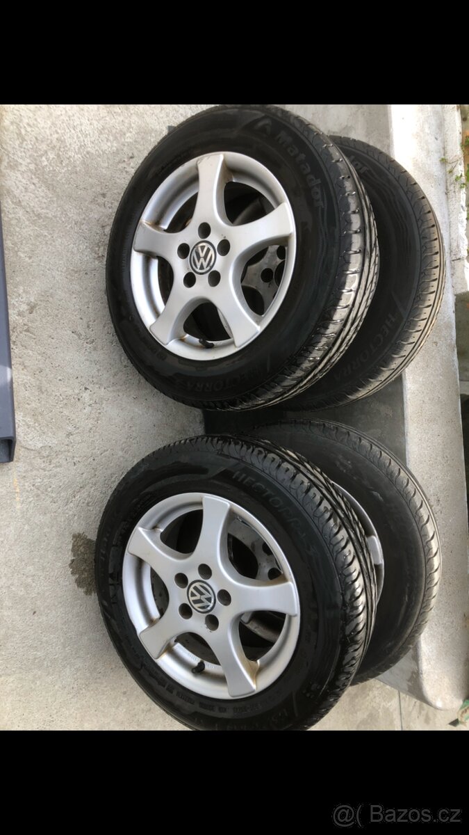 Pneu 175/70r14 Alu disky 5x100r14